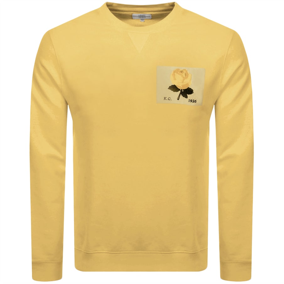 Alternative Image for ProductKent And Curwen 1926 Icon Sweatshirt Yellow1